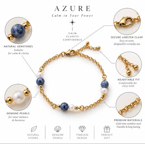 AZURE

Calm in Your Power 

CALM · CLARITY · CONFIDENCE