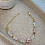 Pink promise bracelet