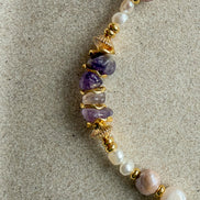 Purple aura bracelet