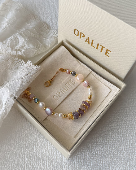 Purple aura bracelet