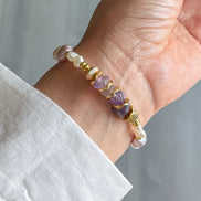 Purple aura bracelet